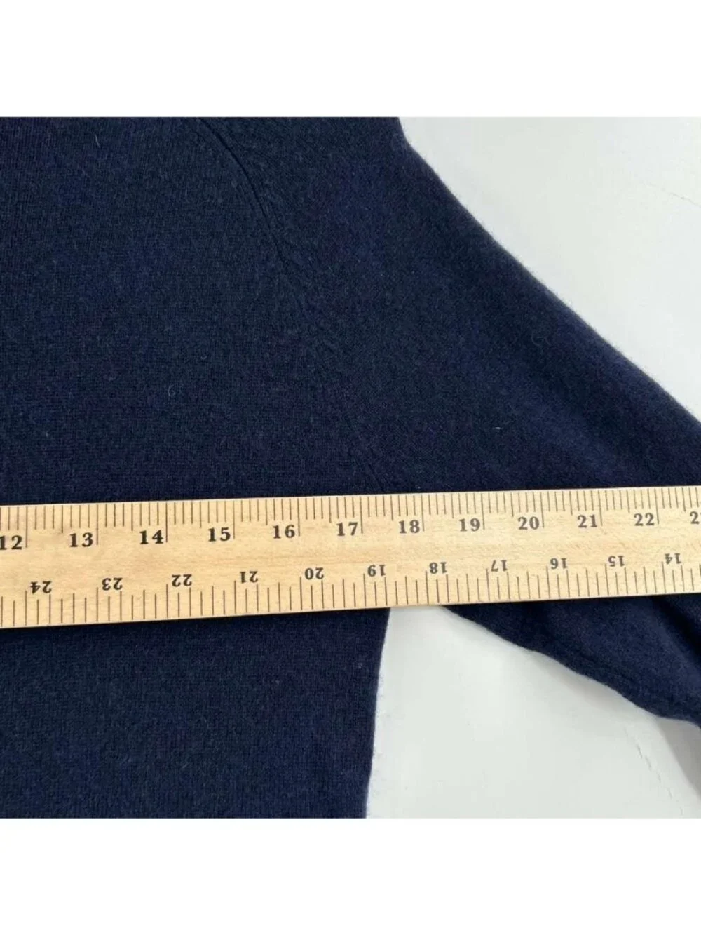 Crewcuts by J. Crew Sweater Youth Size 14 Blue 100% Cashmere 1/2 Zip Mock Neck